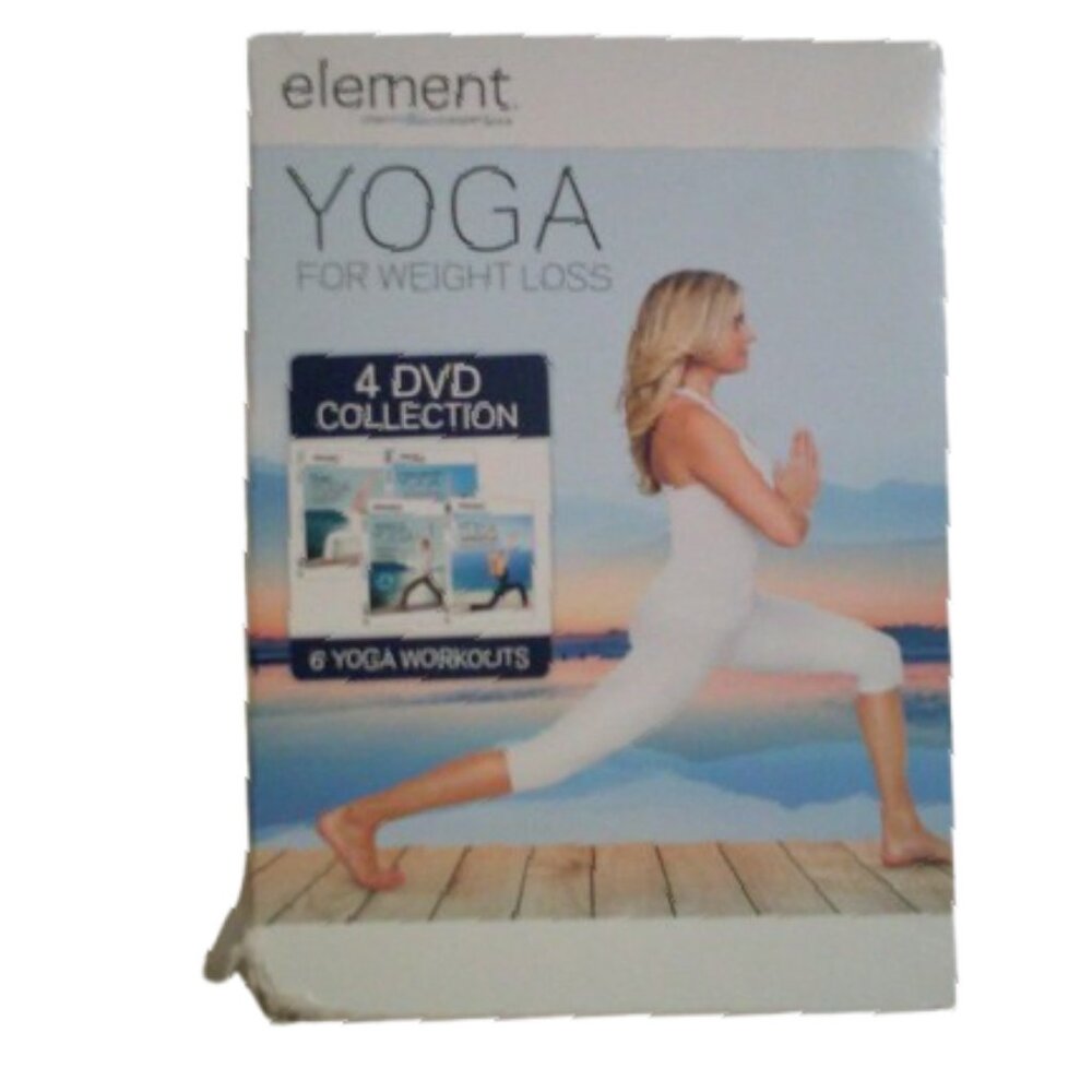 Yoga for Weight LOSS  4 DVD Collection NIP